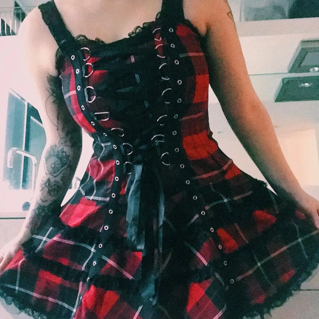 Tartan Pinup Dress