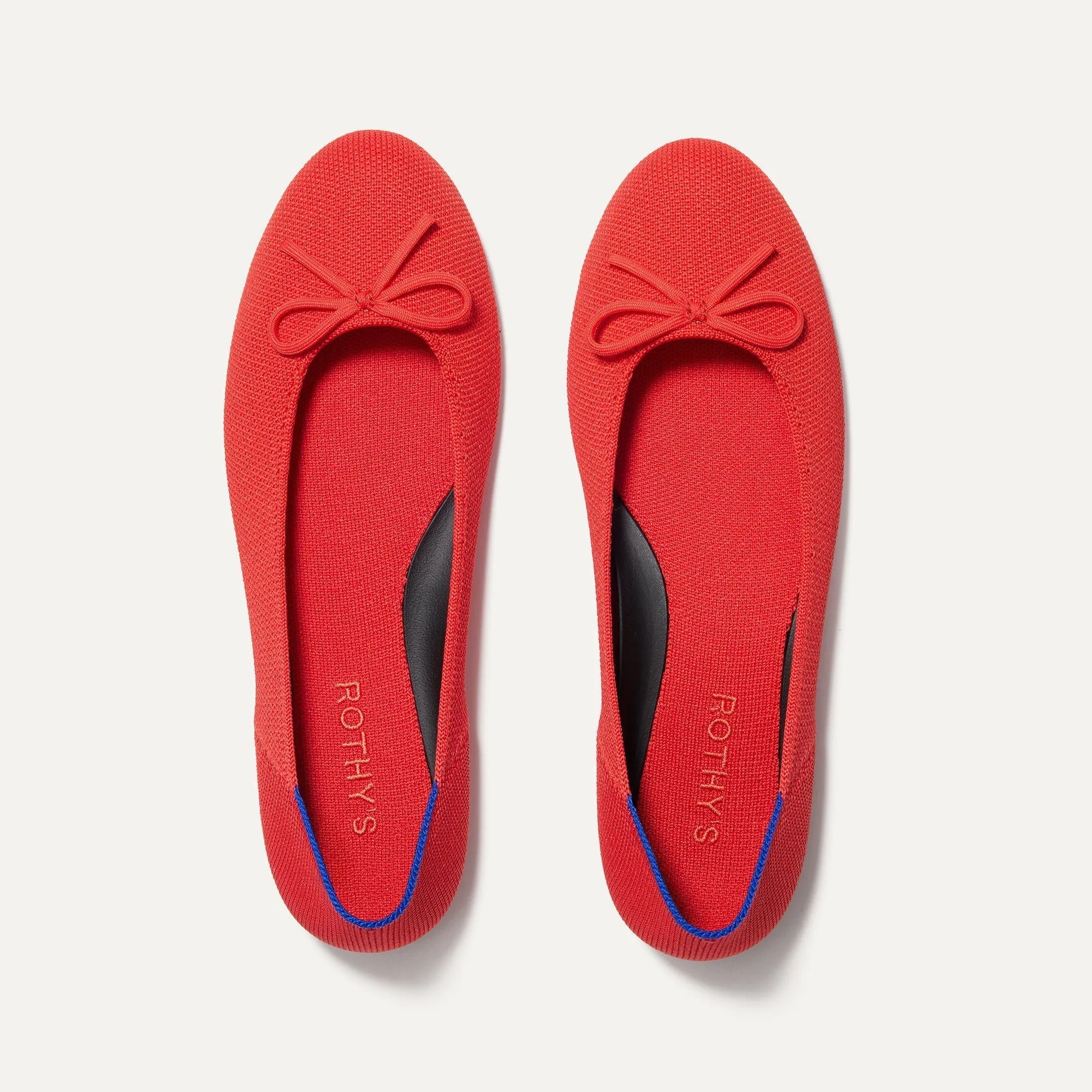 The Ballet Flat - Glamour Red