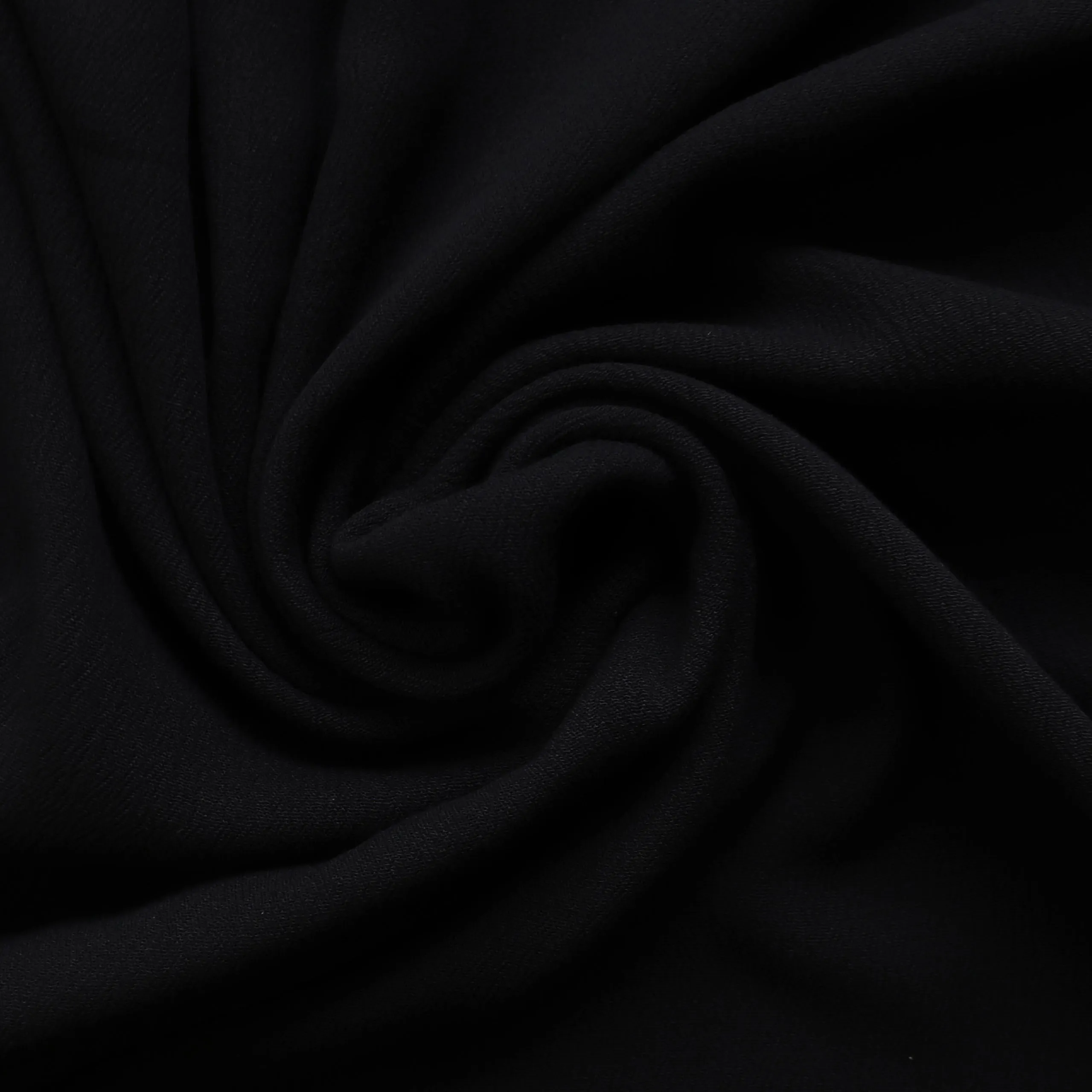 Viscose Crepe - Black