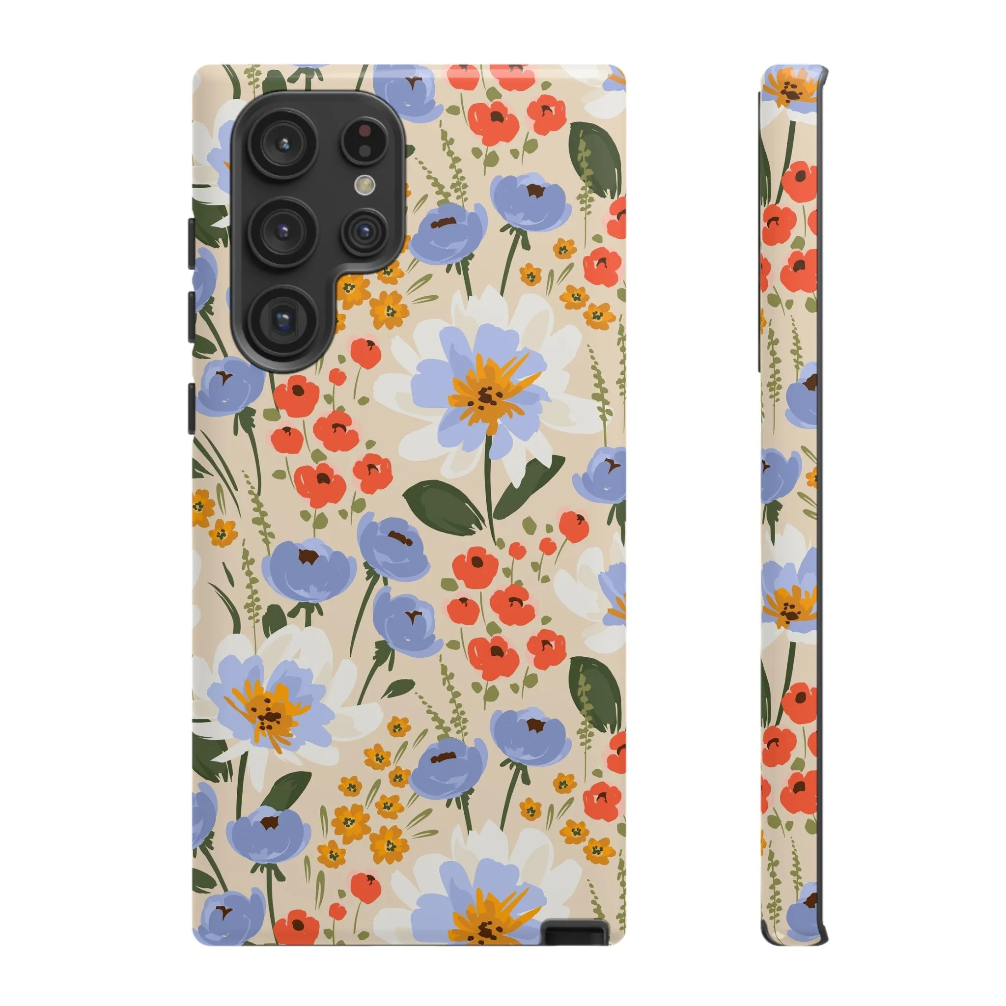 Wildflower Walks | Beige Floral Case