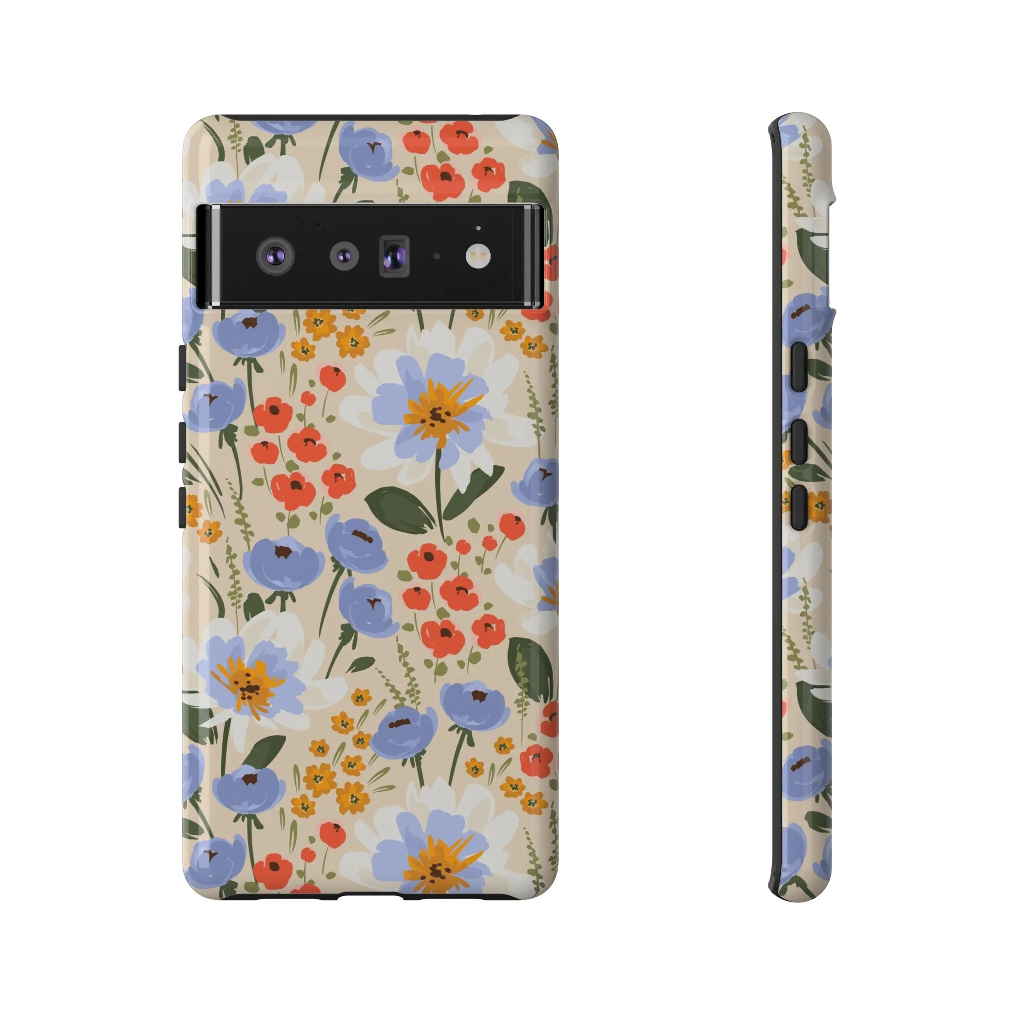 Wildflower Walks | Beige Floral Case