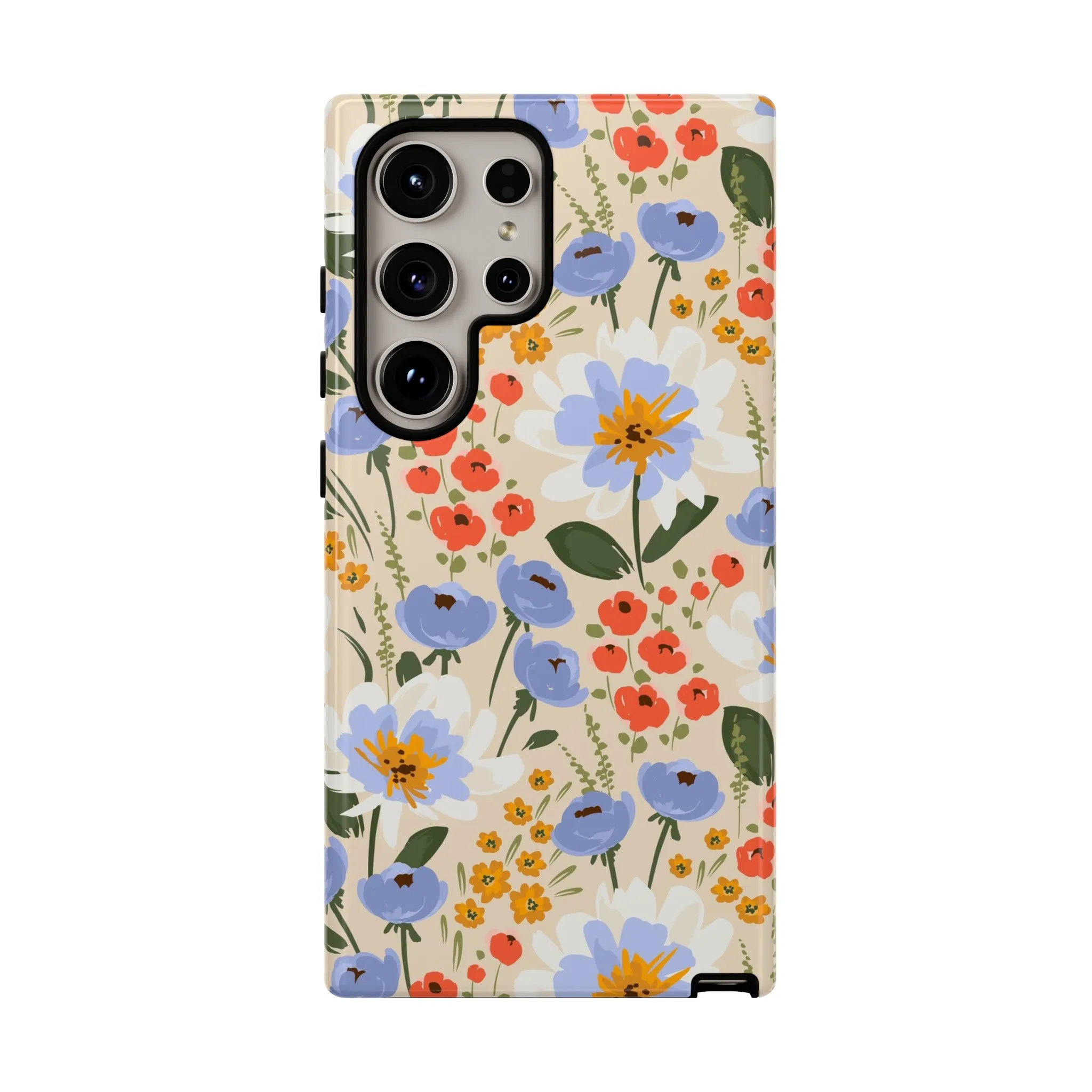 Wildflower Walks | Beige Floral Case