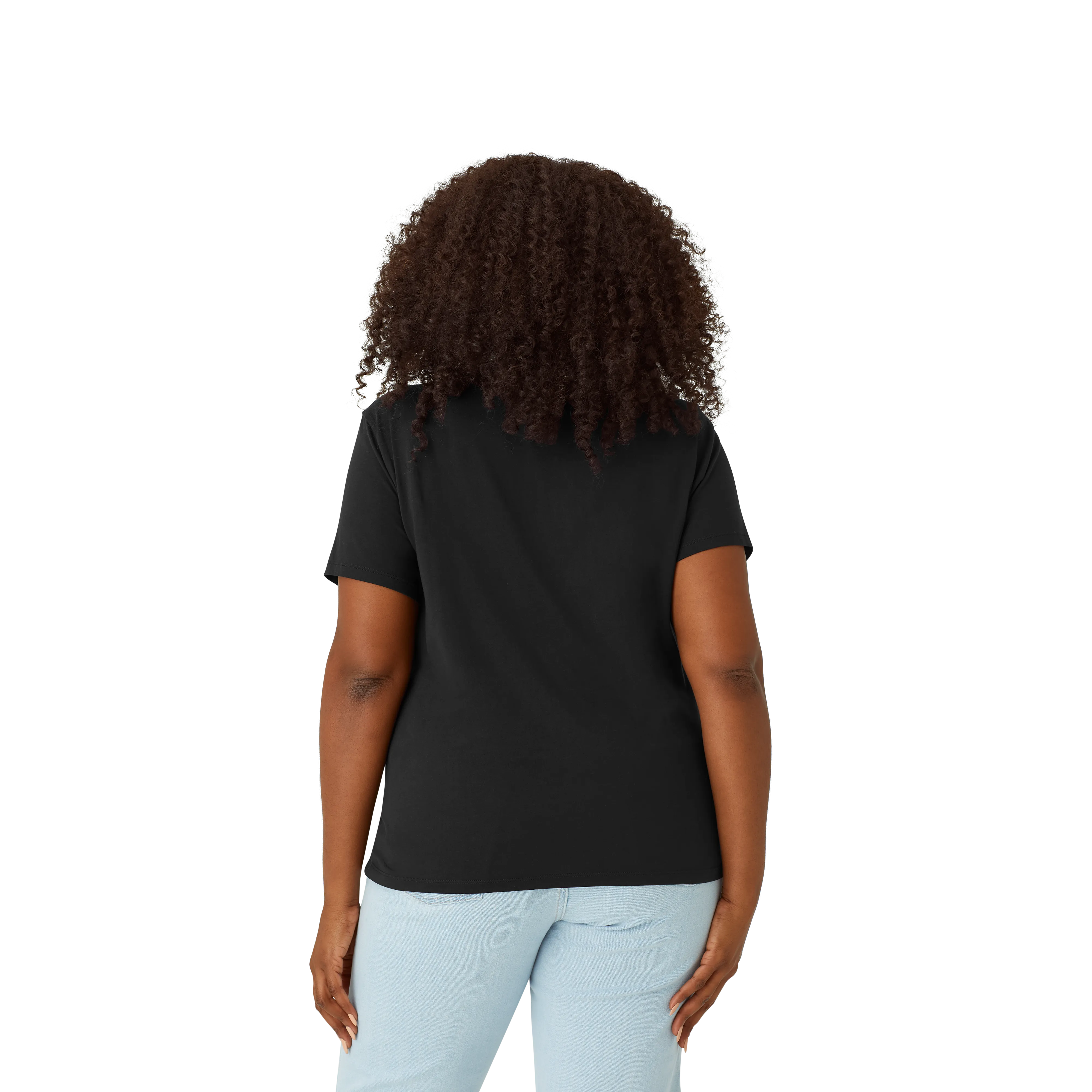 Women's Pima Cotton Crew Neck T-Shirt